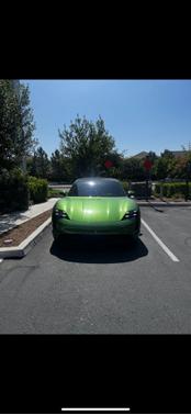Mamba Green Metallic 2023 Porsche Taycan Base