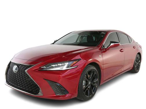 Matador Red Mica 2025 Lexus ES 300h F SPORT Design