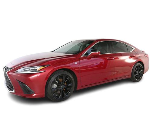 Matador Red Mica 2025 Lexus ES 300h F SPORT Design