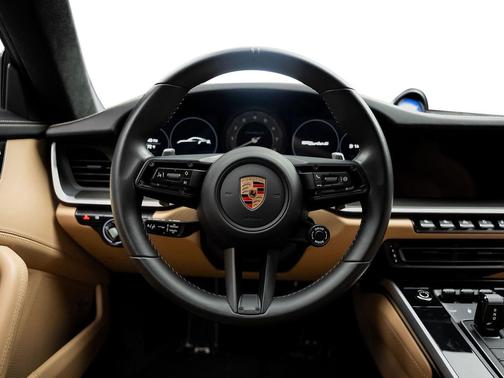 Gentian Blue Metallic 2024 Porsche 911 Turbo S
