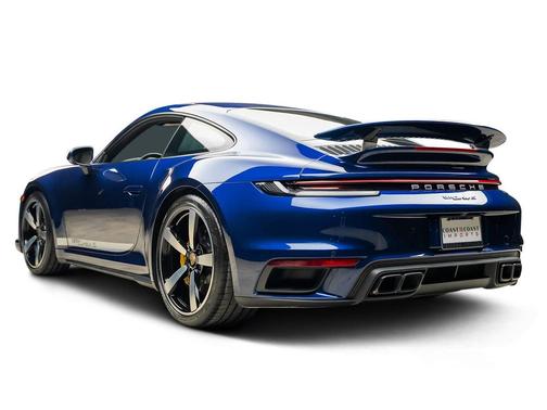 Gentian Blue Metallic 2024 Porsche 911 Turbo S