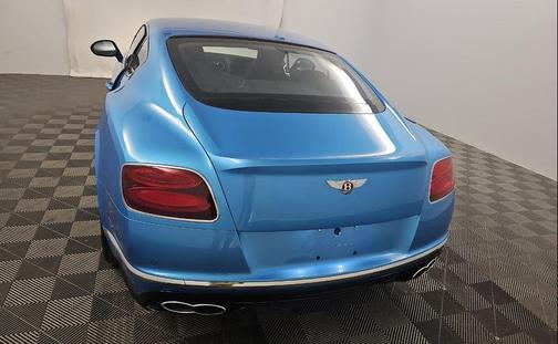 Blue 2017 Bentley Continental GT V8 S