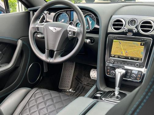 Blue 2017 Bentley Continental GT V8 S