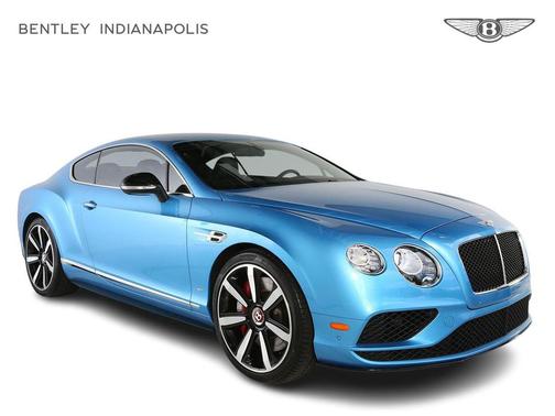 Blue 2017 Bentley Continental GT V8 S