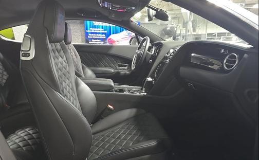 Blue 2017 Bentley Continental GT V8 S