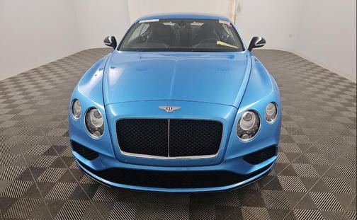 Blue 2017 Bentley Continental GT V8 S