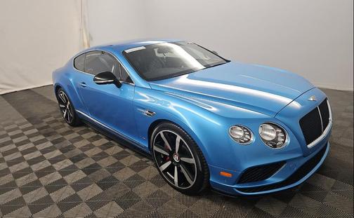 Blue 2017 Bentley Continental GT V8 S