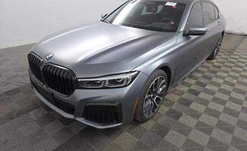 Frozen Bluestone Metallic 2022 BMW 750 i xDrive