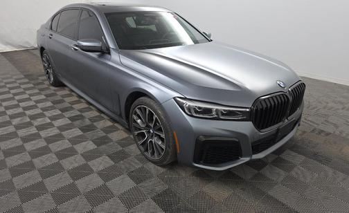 Frozen Bluestone Metallic 2022 BMW 750 i xDrive