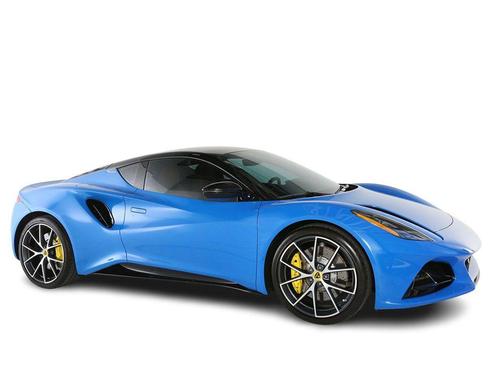 Blue 2024 Lotus Emira First Edition