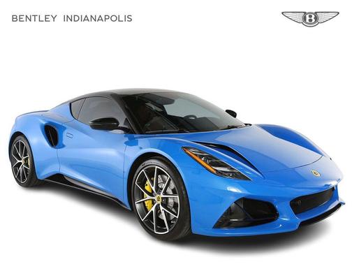 Blue 2024 Lotus Emira First Edition