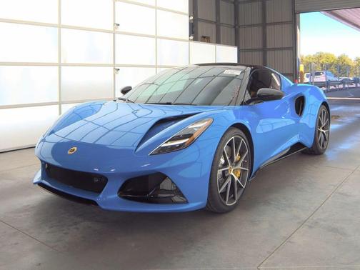 Blue 2024 Lotus Emira First Edition