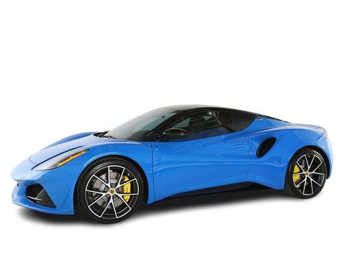 Blue 2024 Lotus Emira First Edition