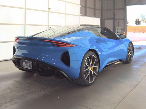 Blue 2024 Lotus Emira First Edition
