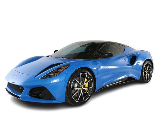 Blue 2024 Lotus Emira First Edition