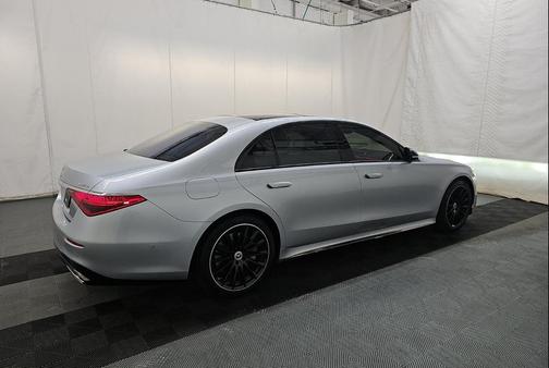 Silver 2023 Mercedes-Benz S-Class 4MATIC