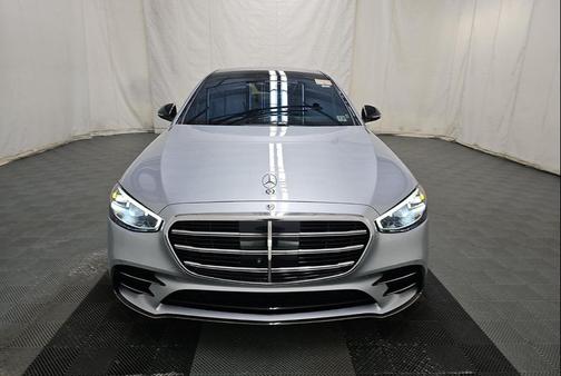 Silver 2023 Mercedes-Benz S-Class 4MATIC