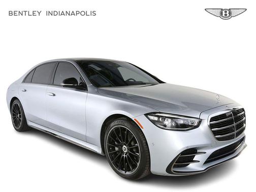Silver 2023 Mercedes-Benz S-Class 4MATIC