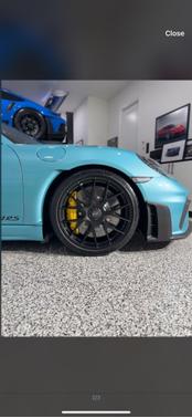 Blue 2025 Porsche 718 Cayman GT4 RS