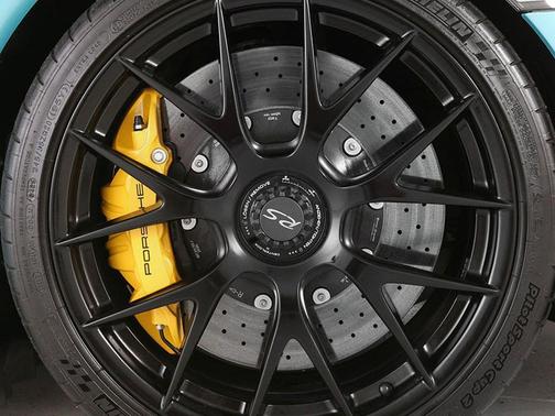 Blue 2025 Porsche 718 Cayman GT4 RS