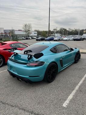 Blue 2025 Porsche 718 Cayman GT4 RS