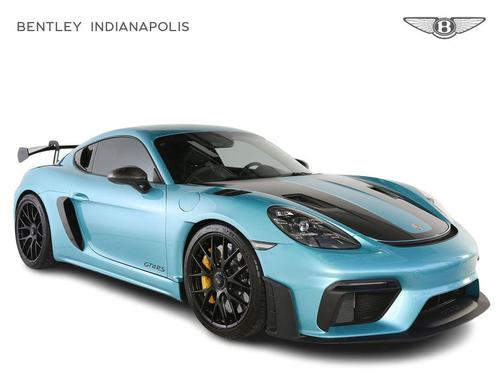 Blue 2025 Porsche 718 Cayman GT4 RS