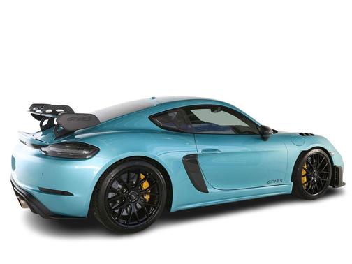 Blue 2025 Porsche 718 Cayman GT4 RS