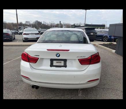 White Metallic 2018 BMW 430 i xDrive