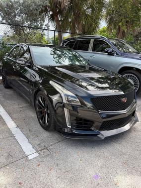 Black Metallic 2017 Cadillac CTS-V Base