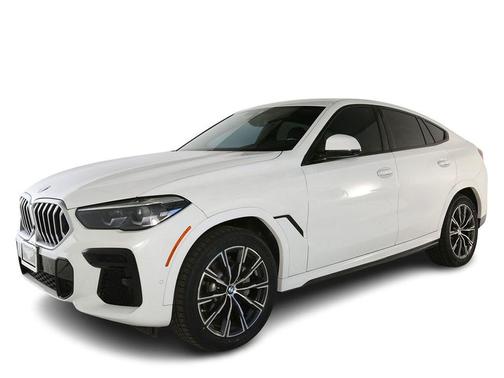 Alpine White 2023 BMW X6 xDrive40i