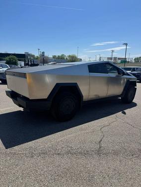 Stainless Steel 2024 Tesla Cybertruck All-Wheel Drive