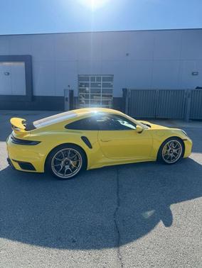 Racing Yellow 2023 Porsche 911 Turbo S