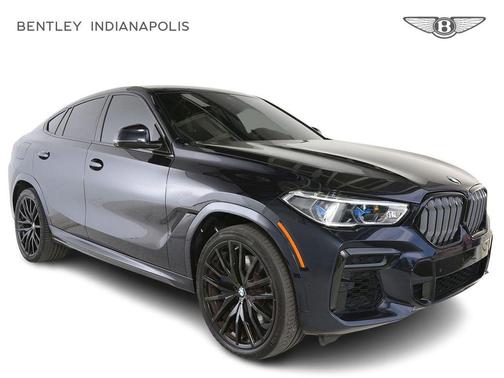 Carbon Black Metallic 2022 BMW X6 M50i