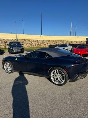 Blue 2024 Ferrari Roma Spider Base