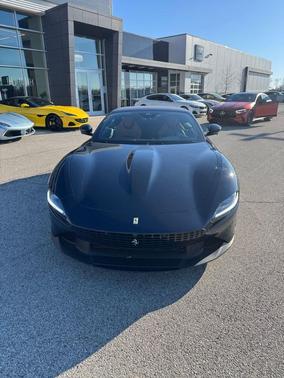 Blue 2024 Ferrari Roma Spider Base