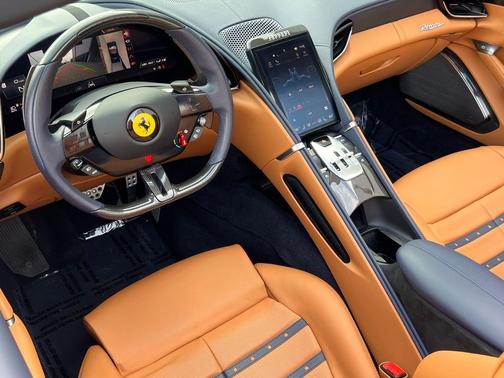 Blue 2024 Ferrari Roma Spider Base