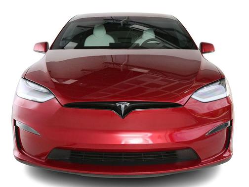 Red Multi-Coat 2023 Tesla Model X Plaid Tri Motor All-Wheel Drive