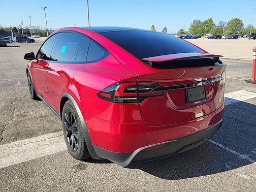 Red Multi-Coat 2023 Tesla Model X Plaid Tri Motor All-Wheel Drive