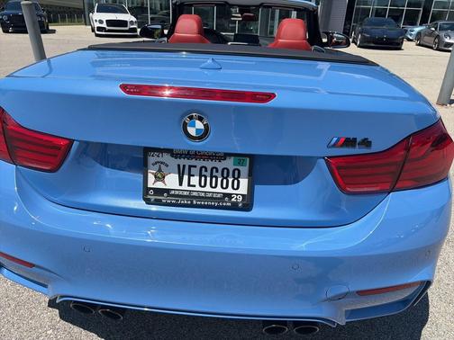 Marina Blue 2018 BMW M4 Base