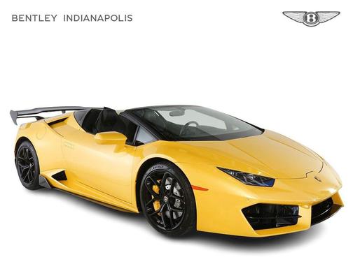 Giallo Inti Pearl Effect 2017 Lamborghini Huracan LP580-2S