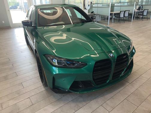 Green Metallic 2024 BMW M3 Base