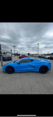 Rapid Blue 2021 Chevrolet Corvette Stingray w/2LT