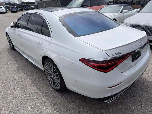 White 2024 Mercedes-Benz S-Class S 580 4MATIC