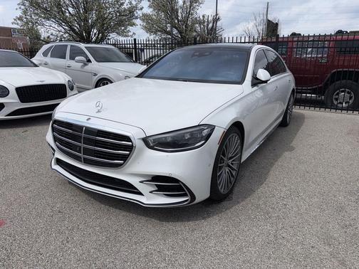 White 2024 Mercedes-Benz S-Class S 580 4MATIC