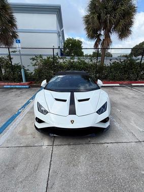 White 2020 Lamborghini Huracan EVO Base
