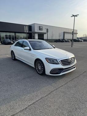 designo Diamond White Metallic 2019 Mercedes-Benz AMG S 65 S 65 AMG