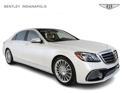 designo Diamond White Metallic 2019 Mercedes-Benz AMG S 65 S 65 AMG