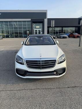 designo Diamond White Metallic 2019 Mercedes-Benz AMG S 65 S 65 AMG