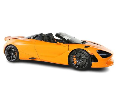 Orange 2025 McLaren 750S Spider
