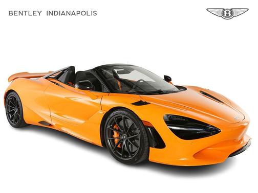 Orange 2025 McLaren 750S Spider